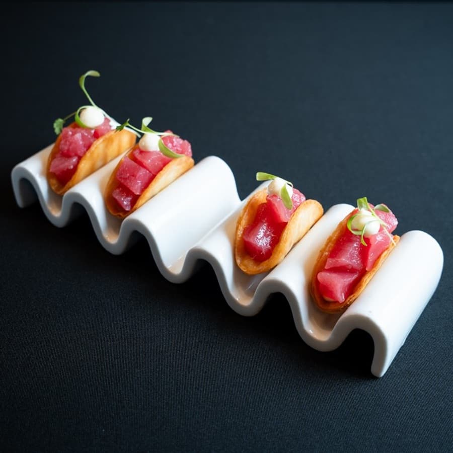Yellow Fin Tuna Tacos