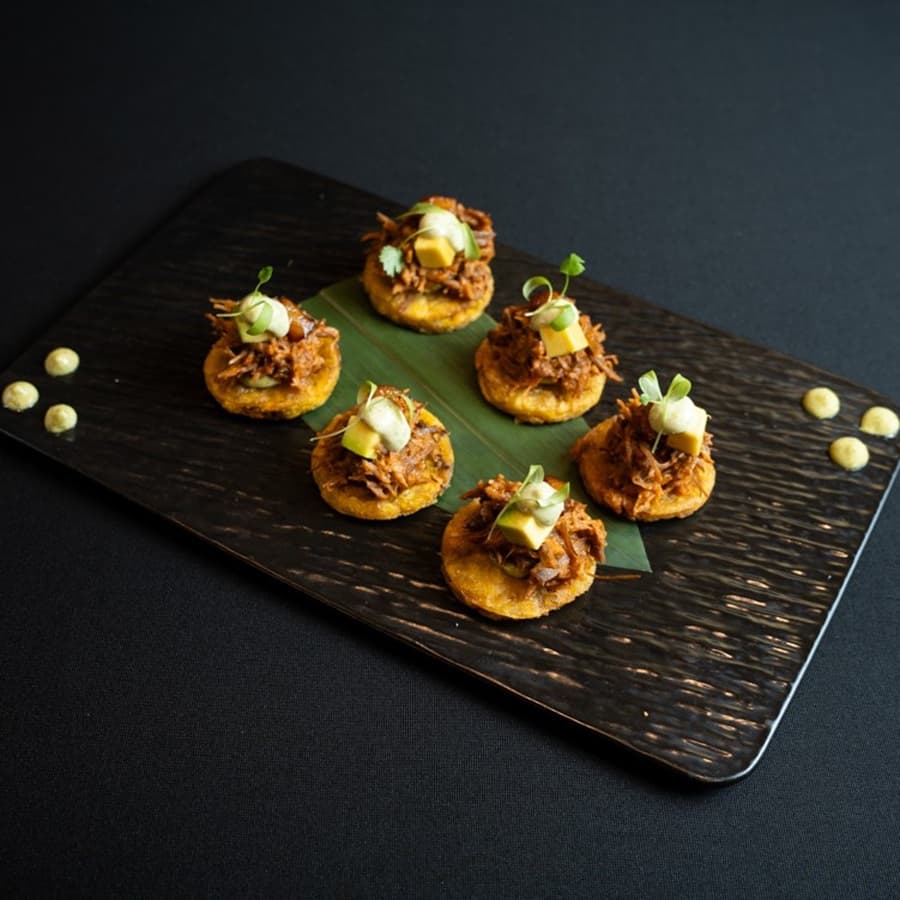 Beef Patacon Criollo
