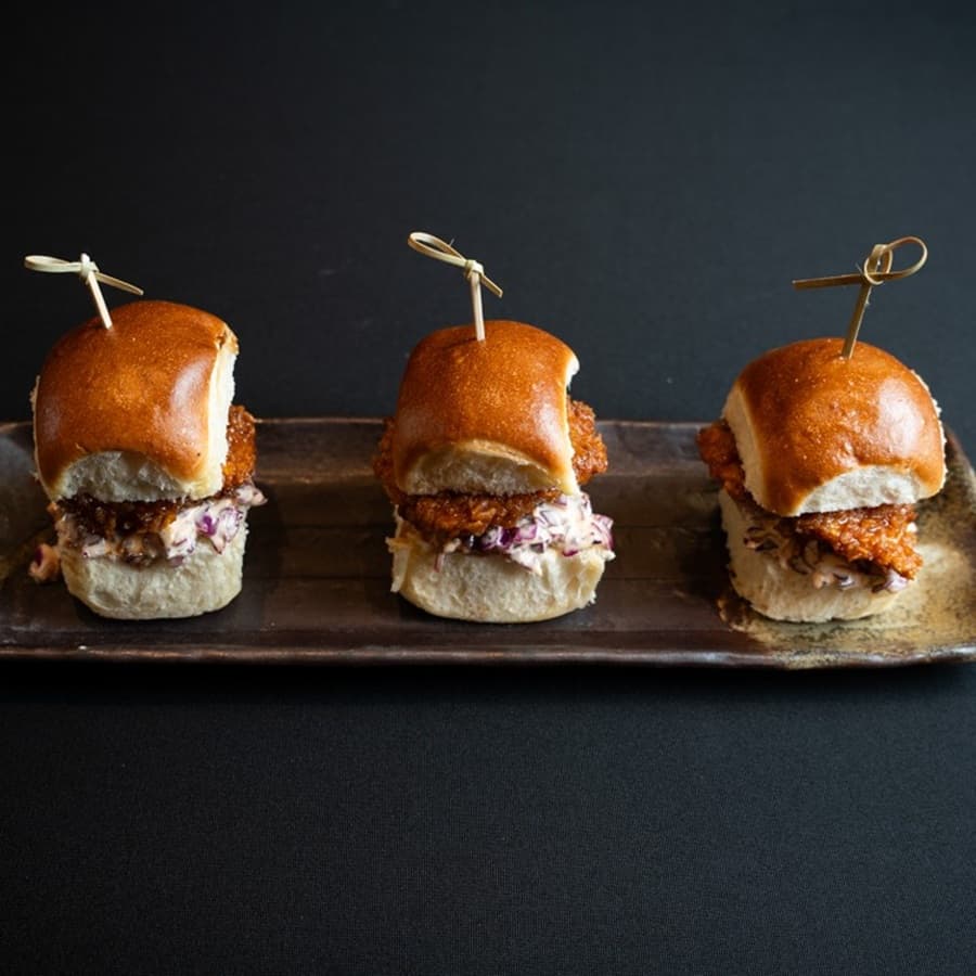 BBQ Chicken Sliders