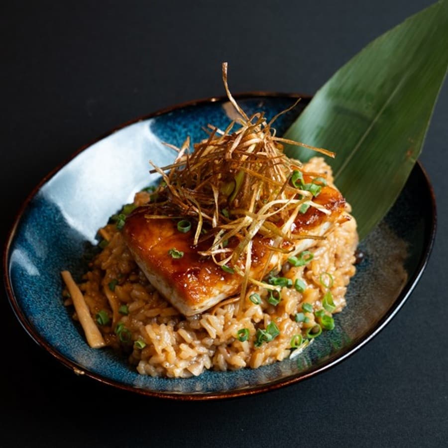 Sea Bass Miso Glazed